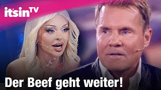 Dieter Bohlen und Katja Krasavice Heftiger Beef in DSDSLiveshow  Its in TV [upl. by Acireh]