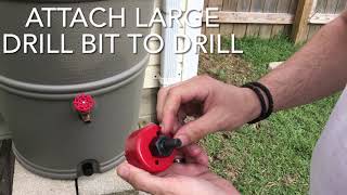 How to Install a Rain Barrel [upl. by Rosemare]