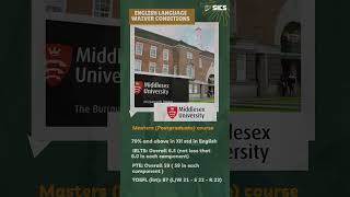 Study in UK universities Middlesex University studyabroad [upl. by Garwood]