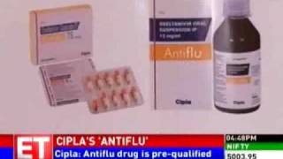 Cipla launches drug to treat H1N1 virus [upl. by Llerral706]