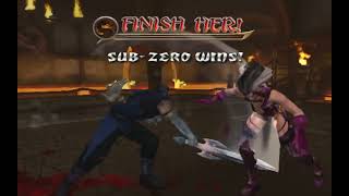 Mortal Kombat  Armageddon Sony Playstation 2 SubZero Longplay [upl. by Tatiania]