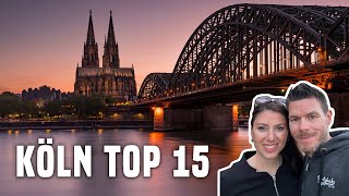 Köln Top15Sehenswürdigkeiten  Tipps für deinen Urlaub [upl. by Weaks]