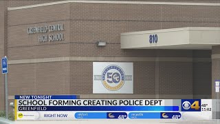 Greenfield Central forming its own school police department [upl. by Eckardt]