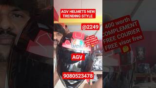 ⛑️AGV HELMETS NEW TRENDING STYLE 🔥 JUST 2249 trending helmet tamil [upl. by Stokes]