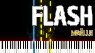 Flash MAËLLE PIANO TUTO pianotutorial [upl. by Airres42]