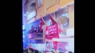 Balcony collapsed during the celebration for the victory of the opposition in the Turkish elections [upl. by Clary]