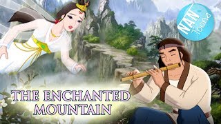 ENCHANTED MOUNTAIN full movie for kids  A WOODMAN AND A FAIRY cartoon  fairy tale for children [upl. by Brunk]