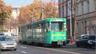 Straßenbahn Frankfurt  Testfahrten auf der Linie 18 [upl. by Sybilla833]