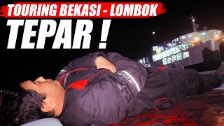 Eps11 Terkapar di Pelabuhan Lembar Lombok Touring Bekasi Lombok Season  Yamaha MT 25 [upl. by Eachelle]