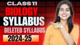 Class 11 Biology Syllabus 202425  Class 12 Biology New Syllabus 2025  Class 12 Biology Syllabus [upl. by Mattland482]