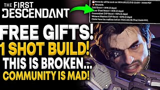 The First Descendant Giving FREE GIFTS New 1 SHOT GLUTTONY BUILD amp More [upl. by Gnep]