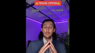 trade offer meme Video Template [upl. by Yelram817]