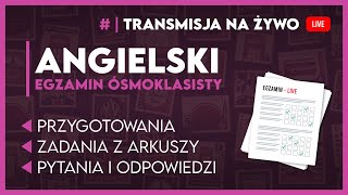 🔴LIVE JUTRO EGZAMIN PRÓBNY z NOWEJ ERY  EGZAMIN ÓSMOKLASISTY 2025  egzaminosmoklasisty2025 [upl. by Waxler110]