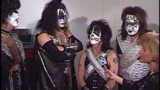 KCCIs rare backstage interview with KISS before 1997 concert in Ames Iowa [upl. by Rance]