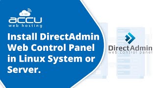 How to install DirectAdmin Web Control Panel in Linux System or Server [upl. by Farlay]