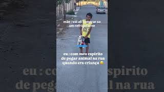 JOVEM SAI PARA COMPRAR PÃO E ADOTA UM CACHORRO cachorro adote dog pets amor resgate rescue [upl. by Freedman487]