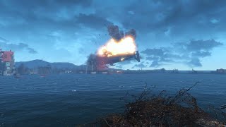 Fallout 4 Destruction du Prydwen Milicien [upl. by Mirth]