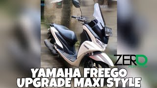 Upgrade Yamaha Freego jadi alaala Maxi Style [upl. by Okwu]