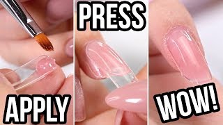 Easy PolyGel Nails Using Dual Forms [upl. by Moriarty]