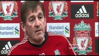 Kenny Dalglish on Luis Suarez  Liverpool Press Conference [upl. by Haelahk792]