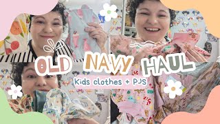 Old Navy Haul  Kids Toddler and Baby Clothes [upl. by Mendie]