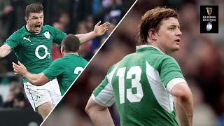 13 Iconic Brian ODriscoll Guinness Six Nations Tries [upl. by Charteris88]