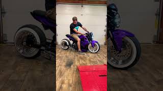 Plum Crazy Purple 💜 bikelife grom honda motorcycle airride bagged [upl. by Danella115]