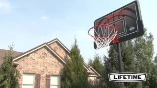 Lifetime 44 Telescoping Basketball System  Model 90040  Features amp Benefits Video [upl. by Ivens784]