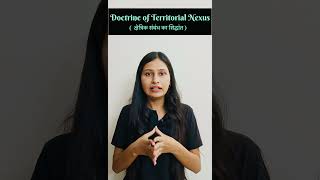 Doctrine of Territorial Nexus I Legal Doctrines I Thelegalvani law job llb judiciary llbhons [upl. by Grissom]