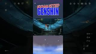 TESTING GENSHIN FALL DAMAGE  Genshin Impact [upl. by Eckblad]