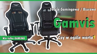 Fotele GAMVIS czy w ogóle warto RECENZJA – Nie tylko GAMING [upl. by Einot28]