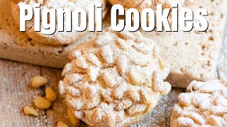 Pignoli Cookies Biscotti ai Pinoli [upl. by Isidoro60]