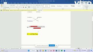 Parte III Quimica GeneralI Las Conversiones de Unidades en Microsoft Word microsoftword quimica [upl. by Sukey]