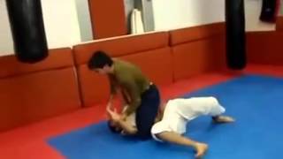 Brazilian Jiu Jitsu vs Karate [upl. by Lamrouex]