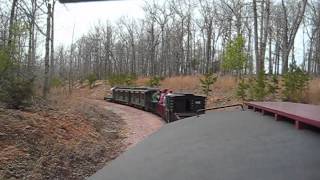 Testing Trains On The 15quot gauge ATTampNW Railroad April 10 amp 11 2015 [upl. by Killam]