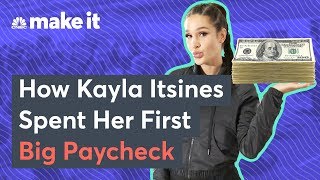 Fitness Star Kayla Itsines’ Sentimental First Splurge [upl. by Derdle557]