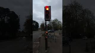 Great Shelford High Green A1301 PEEK Elite Traffic Lights Puffin Crossing [upl. by Kane180]