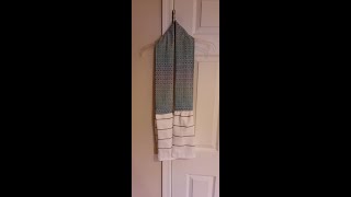 Kitchen Boa Kitchen Scarf Sewing Tutorial Using A Fat Quarter [upl. by Anilev485]