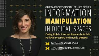 Gupta Professional Ethics Series Information Manipulation in the Digital Spaces [upl. by Borden]