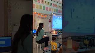 Part5 Day in our lives from last week🧡 teacher kindergarten teachervlog dayinthelife [upl. by Refinney]