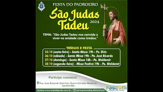 Festa em Honra a São Judas Tadeu [upl. by Akinyt]