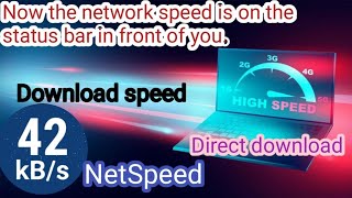 Learn about the advantages disadvantages and how to use it NetSpeed Indicator [upl. by Lorrimer500]