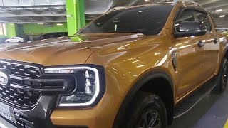 2024 Ford Ranger Wildtrak Garnish Dashcam and Alcantara Steering wheel cover [upl. by Philo]