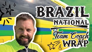 Brazil National Team Bus Wrap [upl. by Akeim457]