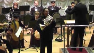 W A Mozart Horn Concert No 3 EsDur KV 447 III Allegro Rondo [upl. by Adlaremse336]