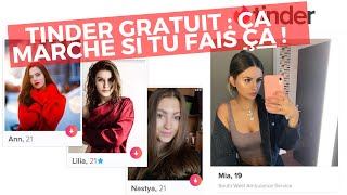 Comment draguer sans payer sur Tinder  Se faire liker en TINDER GRATUIT [upl. by Claire]