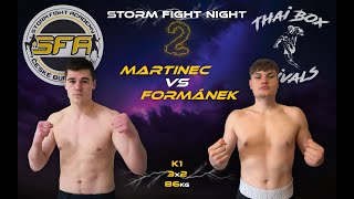 STORM FIGHT NIGHT II 2332024 České Budějovice  Martinec vs Formánek [upl. by Adnelg]