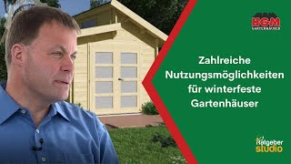 Gartenhaus isolieren Welche Möglichkeiten ein isoliertes Gartenhaus bietet [upl. by Ecallaw]