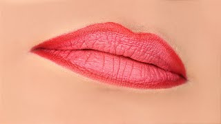 Gradient Glam Red Ombre Lipstick Tutorial for Beginners Easy amp Stunning [upl. by Ednil]