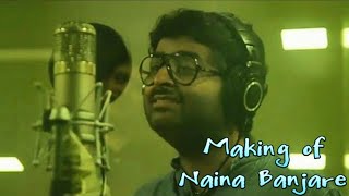 Making of naina Banjare song from pataakha movie  Arijit Singh [upl. by Demmahom997]